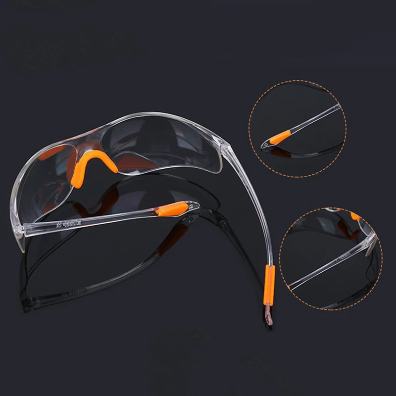 NEW Safety Glasses Transparent Dust-Proof Working Lab Dental Eyewear Splash Protective Anti-wind Goggles | Безопасность и защита