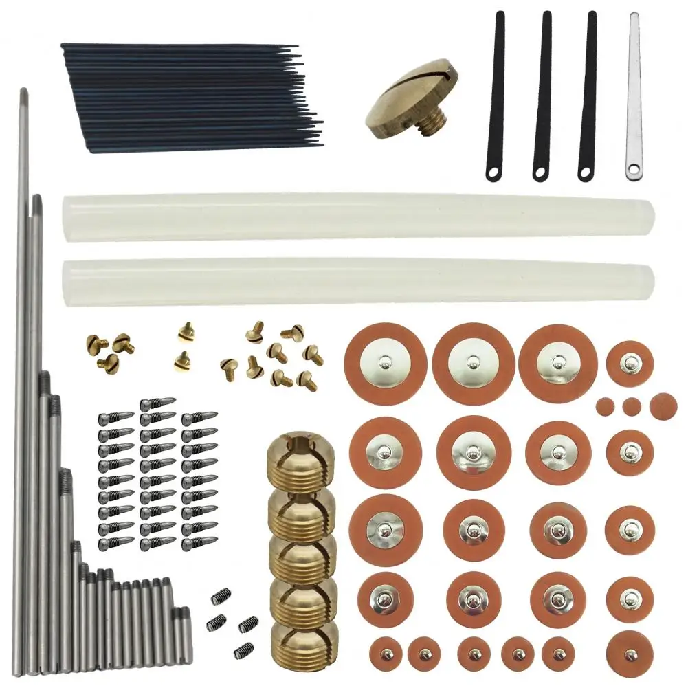 

1 Set of Alto Saxophone Repair Kit Sax Pads Reed Needles Shaft Rods