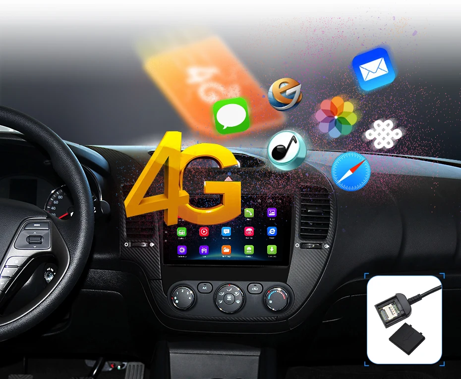 Junsun V1 2G+ 32G Android 9,0 DSP для Kia Cerato K3 2013 автомобильный Радио Мультимедиа Видео плеер навигация gps RDS 2 din dvd