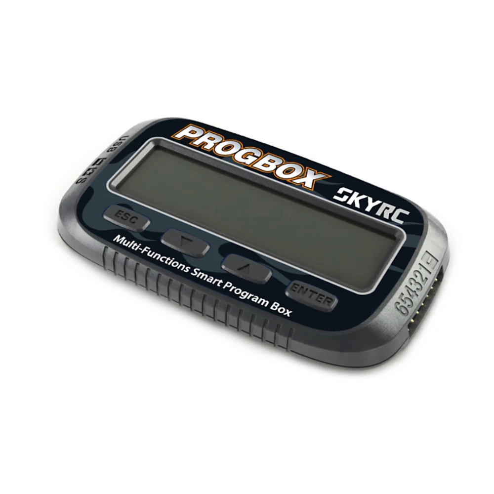 SKYRC PROGBOX-caja de programa inteligente para modelo RC, Servomotor de configuraci&oacute;n ESC, probador KV/RPM, SK-300046 Lipo de Monitor de bater&iacute;a, seis en uno-3