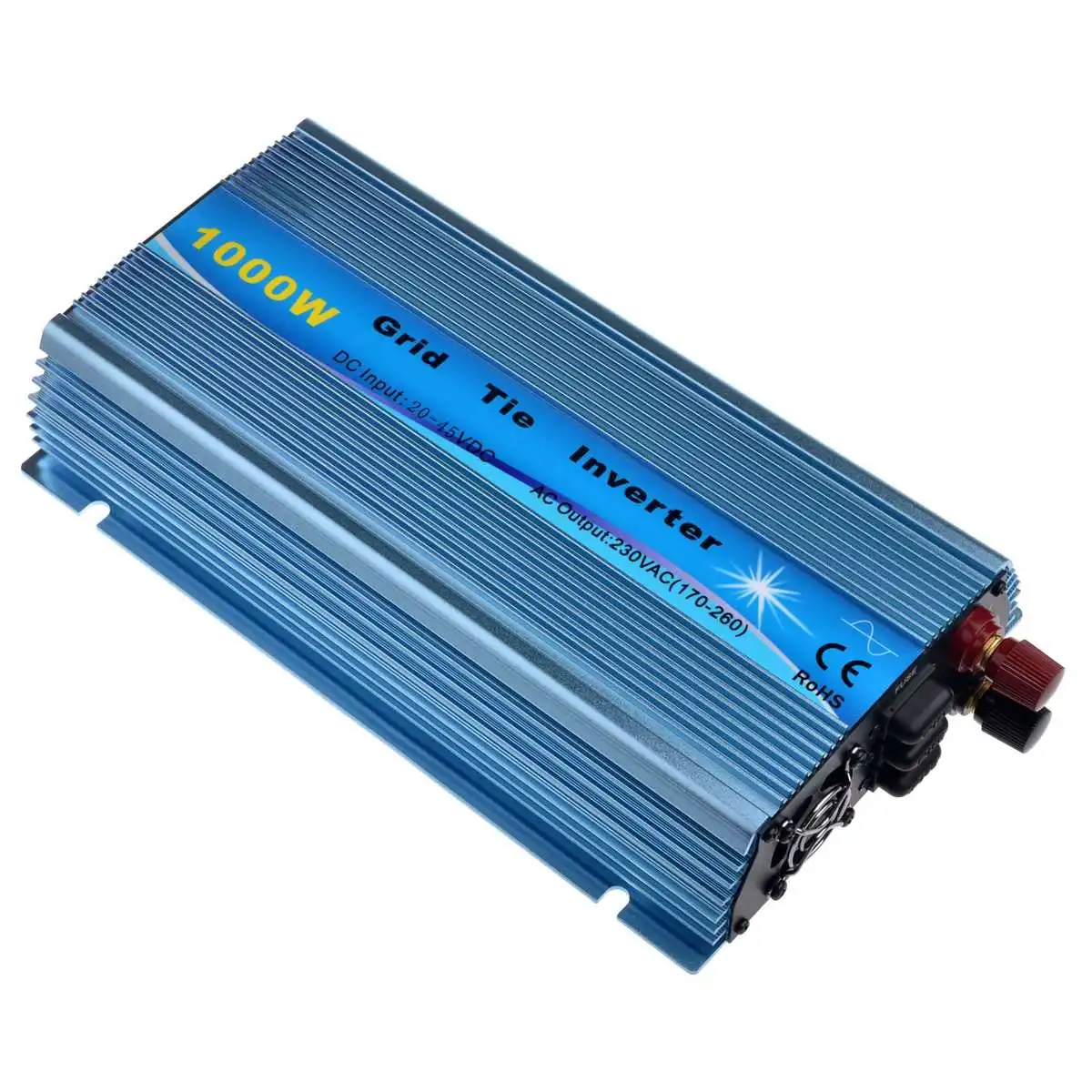 

1000 Вт Солнечный Grid-Tie Инвертор DC18V / 22 в-60 в к AC110V/220V со слежением за максимальной точкой мощности, чистая синусоида инвертор 50 Гц/60 Гц