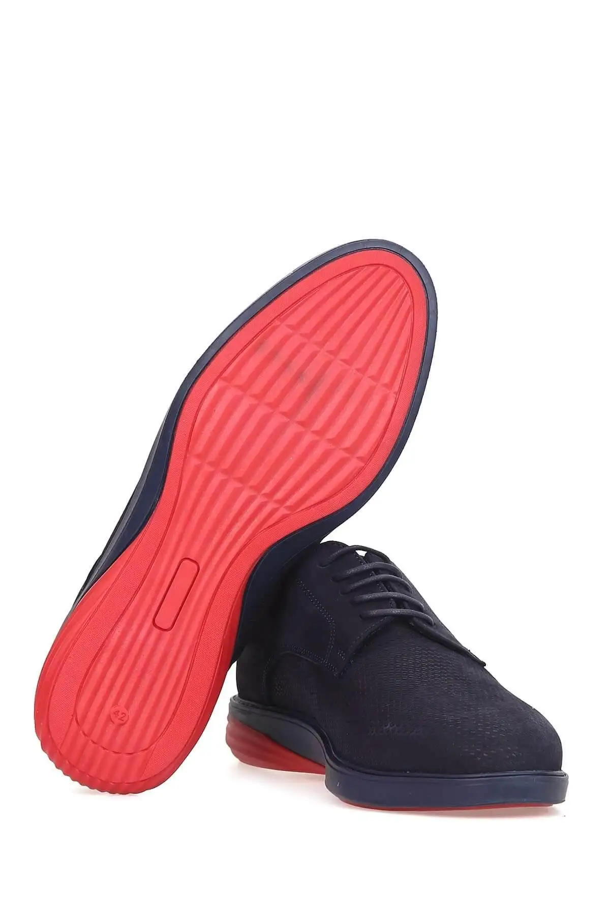 Derimod Мужская обувь из натуральной кожи темно-синего цвета | Обувь