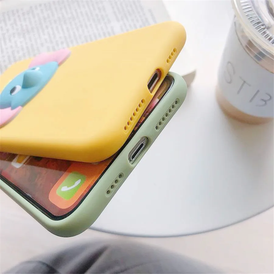 Ультратонкий Мягкий чехол для телефона с мультяшным 3D слоном ярких цветов huawei Y9