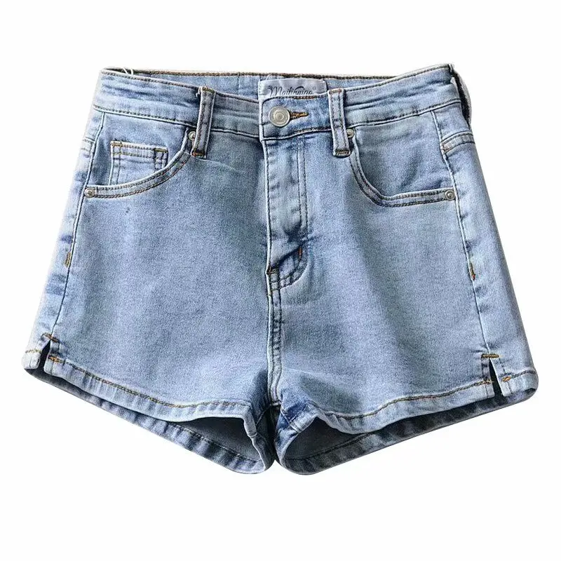 Женские рваные джинсовые шорты с высокой талией женские летние для женщин