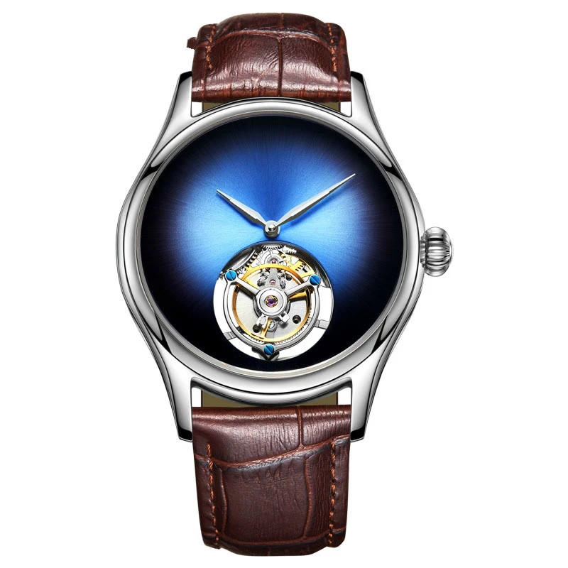 Механические Мужские часы 7009 оригинальные механические сапфировые