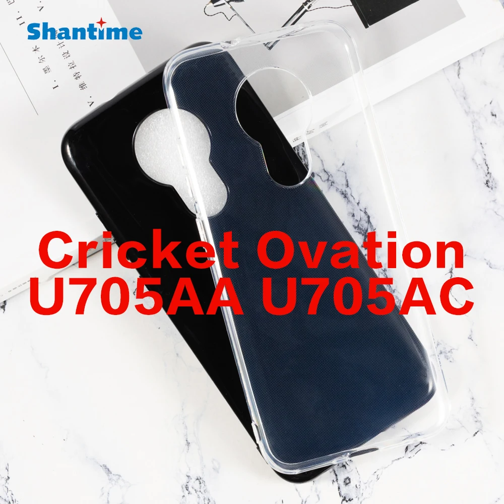 Силиконовый защитный чехол для телефона крикета Ovation U705AA U705AC мягкий из