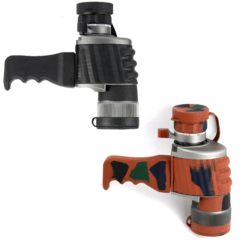 8x40 Монокуляр с рукояткой HD широкоугольный монокуляр ручной работы для активного отдыха на открытом воздухе, кемпинга, походов и наблюдения за птицами.