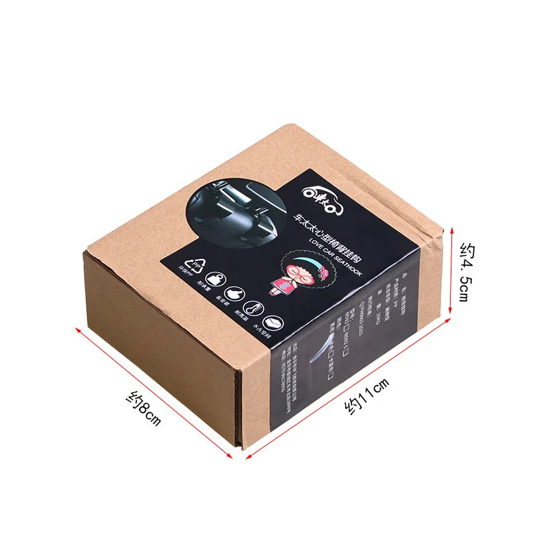 Автомобильный крючок на спинку стула скрытый Многофункциональный креативный