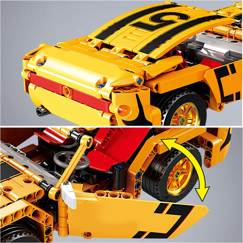 

354 Piece Bricks Racing Car City Model Building Blocks Boys Birthday Gift Kids Toys For Children