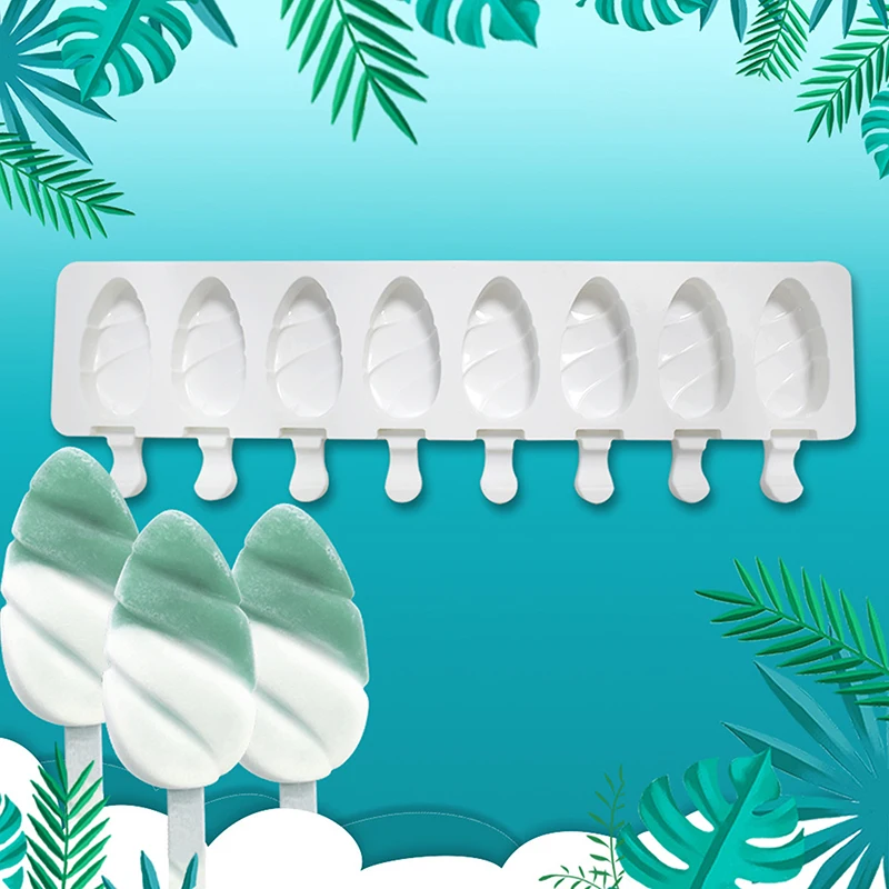 8 формами для выпечки Мини силиконовая форма льда формы крема фруктового торт