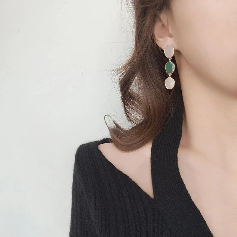 

Women Earrings Irregular Shape Prevent Allergy Charm Trendy Jewelry Vintage Simple Party Accessories Gifts IRISBee