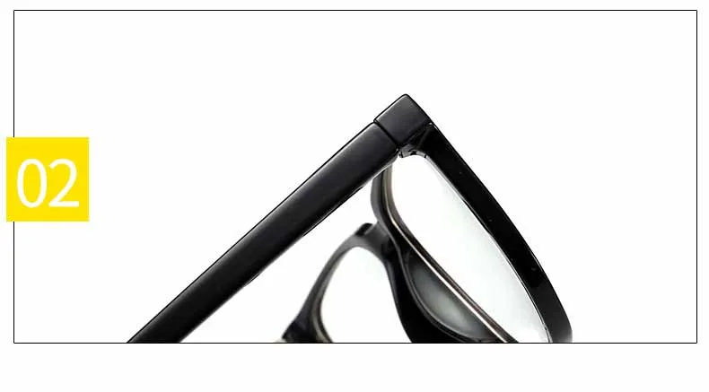 Fashion Anti Blue Light Square Men Optics Glasses Frame Women Solid Color Big Spectacles Frames Prescription Eyeglasses