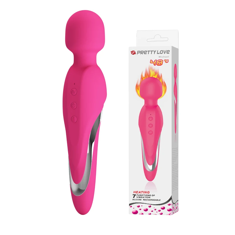 Pretty Love 7 скоростные вибраторы для женщин USB зарядка вибратор AV в виде волшебной