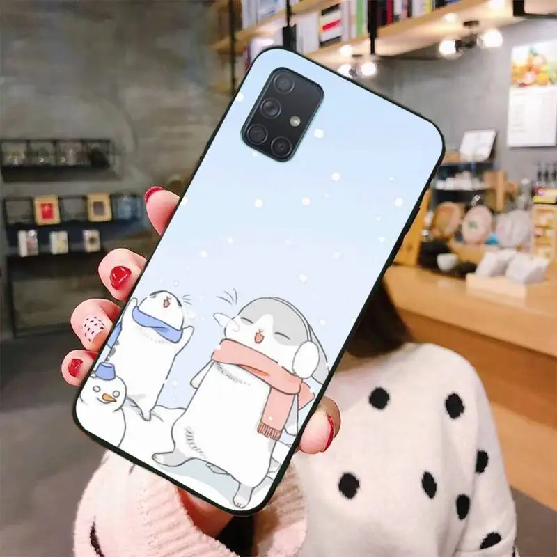 Симпатичный кролик Machiko DIY окрашенный блестящий чехол для телефона Samsung A10 A20 A30 A40