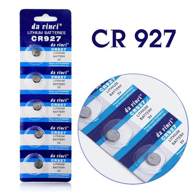 

5pcs 3V CR927 button battery CR 927 Button Coins For Calculators Toys Computers Watch Clock Car Remote Key