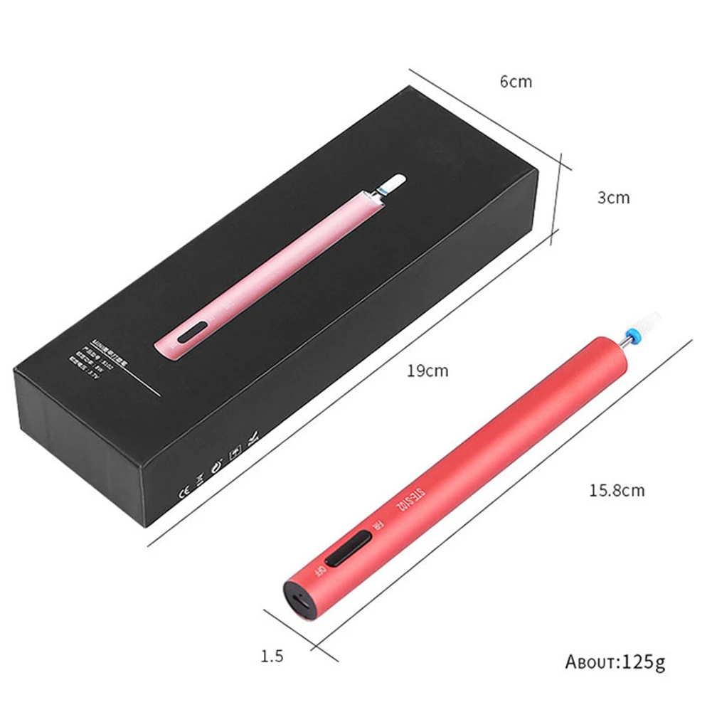 5V Портативный 320mAh USB зарядка мини электрическая дрель для ногтей педикюрная