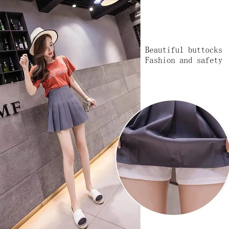 

Kawaii Mini Pleated Skirts Summer Harajuku Faldas For Women Clothes Jupe Black Korean Fashion Tennis Skirt JK Faldas Aesthetic