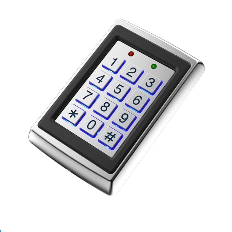 Metal case RFID Standalone keypad access control for gate door lock access(not wateproof) images - 6