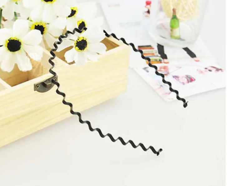 Модная черная волнистая повязка на голову для мужчин и женщин унисекс Спортивная