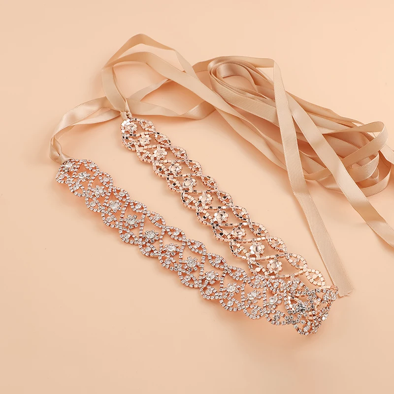 Роза золотистого цвета Стразы цветочное искусственное Свадебное Украшение