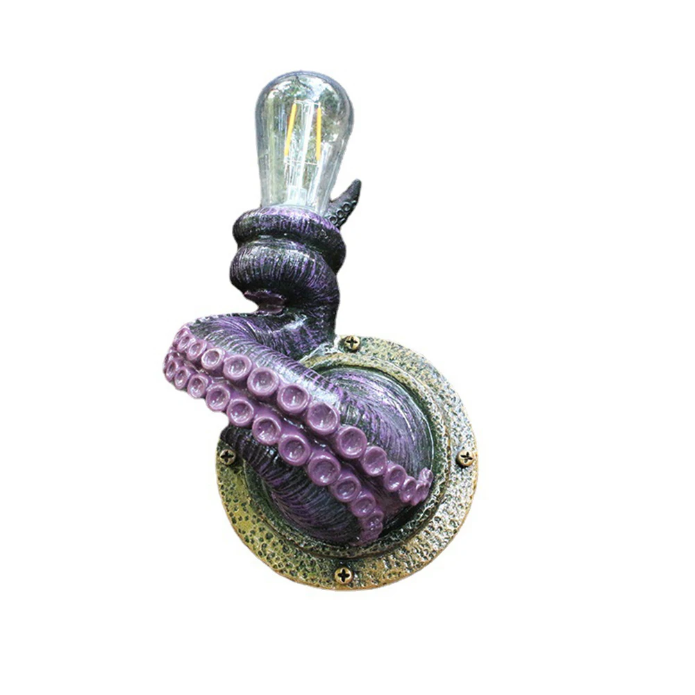 

Новинка, светодиодный настенный светильник «Осьминог», уличная водонепроницаемая лампа для сада, монстра, щупальца, лампа для удержания, до...