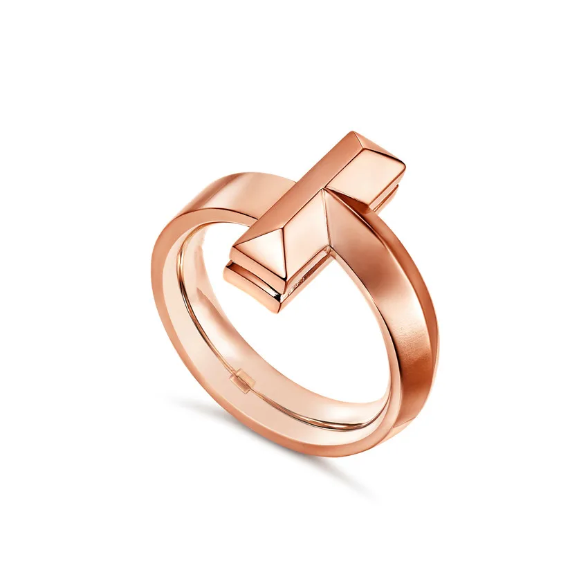 

Hot style boutique contracted letters ring, 4.5 mm