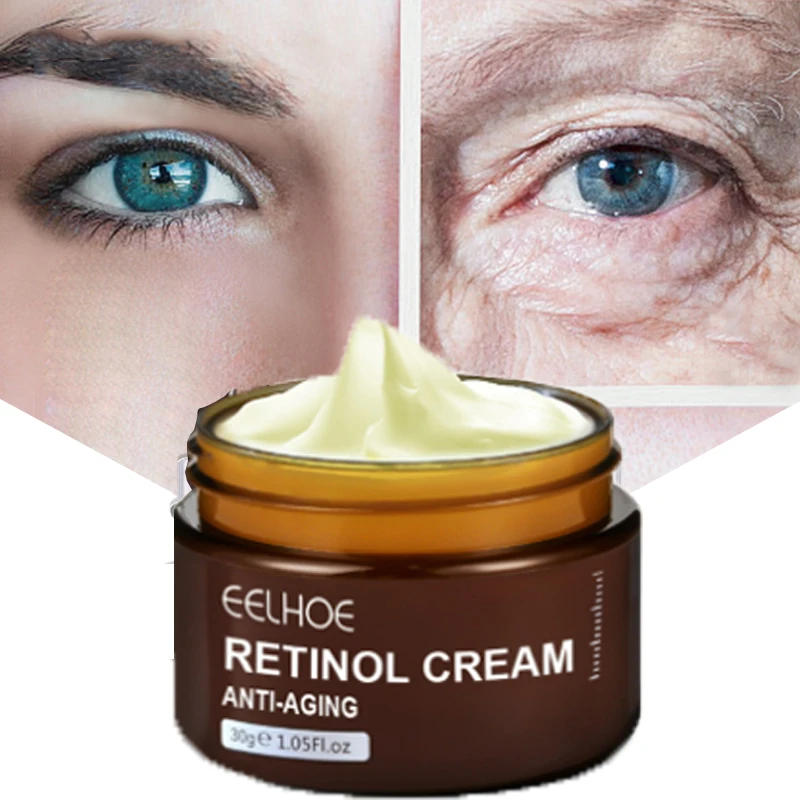 Retinol Anti Wrinkle Cream Firming Lifting Fade Fine Lines Face Neck Cream Anti Aging Whitening Brighten Moisturizing Skin Care