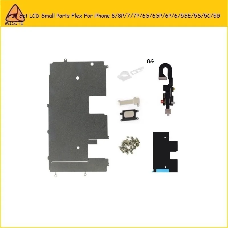 10 шт. протестированный полный комплект сенсорного ЖК-экрана мелкие детали гибкий