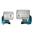 5-дюймовый светодиодный фонарь для улицы, Точечный светильник для Makita 14,4-18 в BL1430 BL1830, литиевый аккумулятор, USB светильник льник с USB