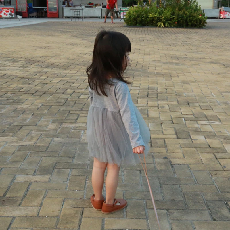 Платье для девочек с длинным рукавом платье принцессы маленьких детское