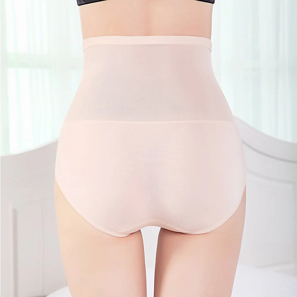 

Women's Comfortable High Waist Exquisite Lace Full Covered Underwear Elastic Soft Underwear