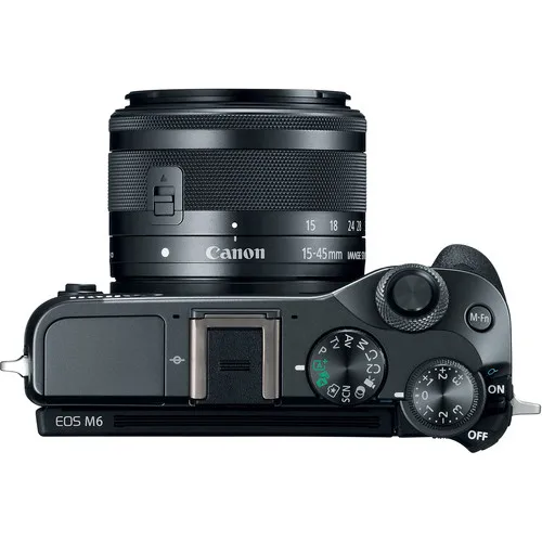 Беззеркальная цифровая камера Canon M6 с объективом 15-45 мм | Электроника
