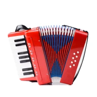 kids accordion 17 keys keyboard educational enlightenment for children kids funny toys musical instruments gift ac03