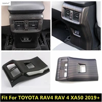 lapetus interior for toyota rav4 rav 4 xa50 2019 2020 2021 2022 rear armrest air vent storage box anti kick protector cover trim
