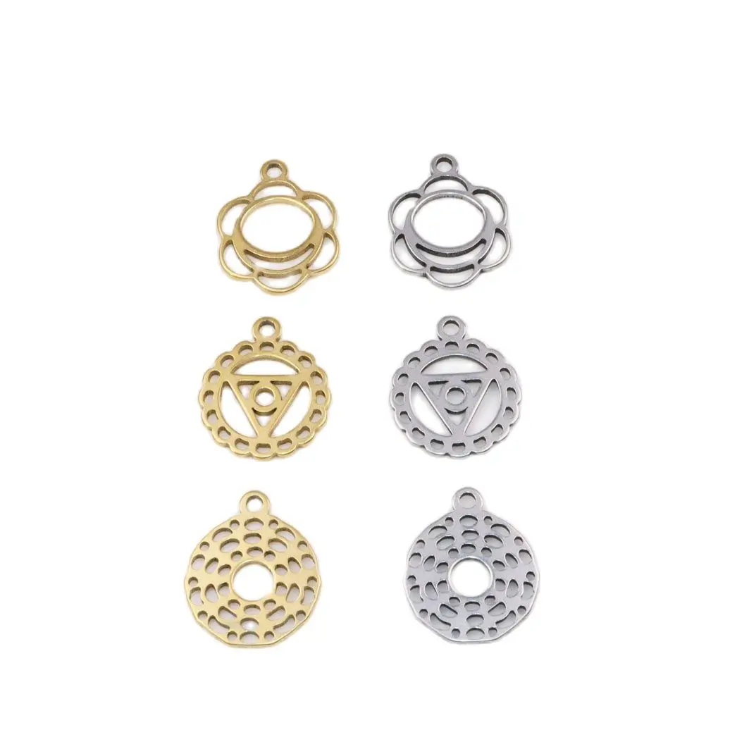 Браслеты на ногу из нержавеющей стали, 10 шт., 15 мм