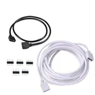 4-контактный удлинитель со светодиодной лентой, 30 см, 1 м, 2,5 м, 5 м