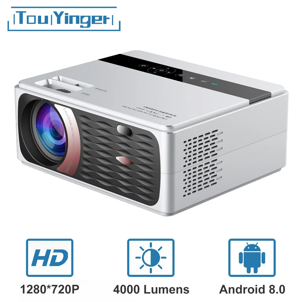 Светодиодный проектор TouYinger X30 4000 люмен 1080P Full HD Wi Fi ЖК дисплей домашний кинотеатр