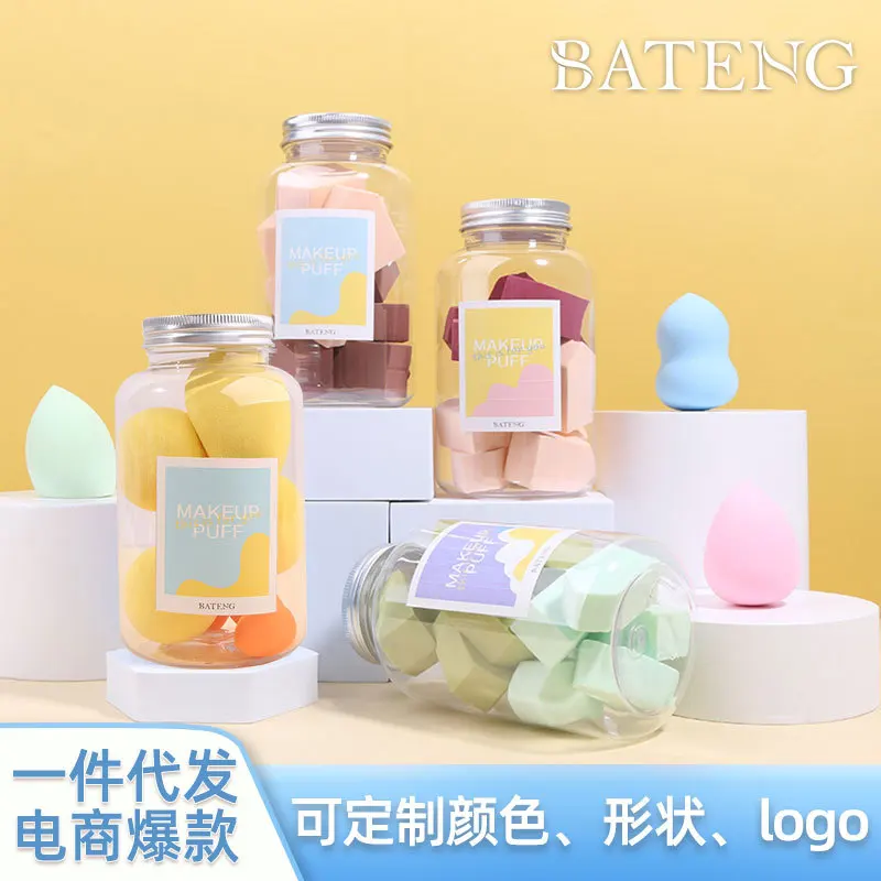 

Cosmetic Puff, Doesn't Eat Powder，makeup Tools,makeup Sponge Set Beauty Sponge Non-latex Vegan Cosmetic Puff