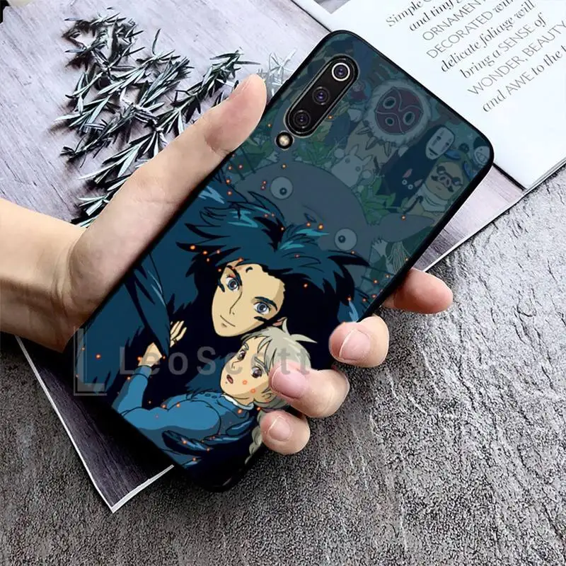 

Anime Howl's Howls Moving Castle Phone Cases For Xiaomi Mi A1 A2 5 6 6PLUS 8 9 SE Lite MIX 2 2S MAX 2 3 Pocophone F1