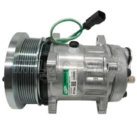 Sanden 7H15 SD7H15 4737 4595 A/C AC Compressor For Caterpillar Serie 900 1419676 1515270 40405183 14-19676 15-15270