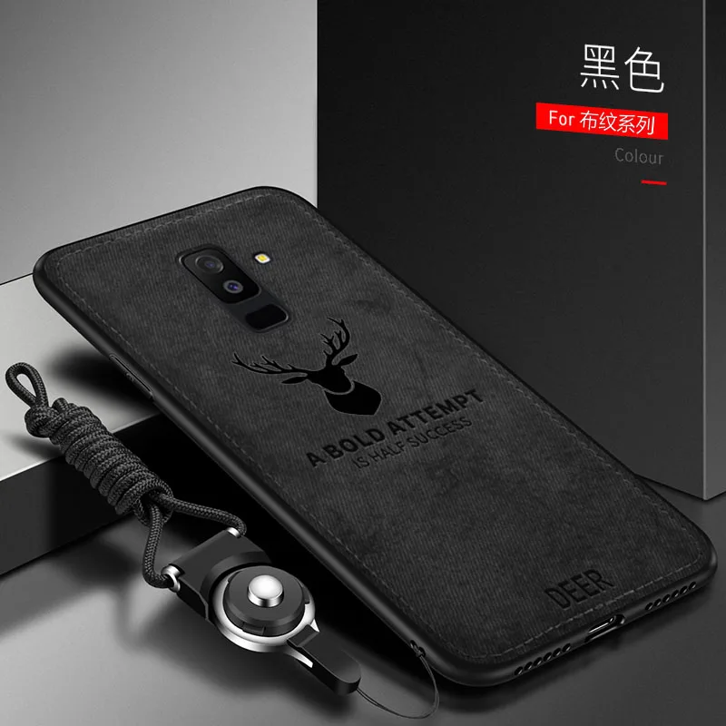 Для OPPO Realme X2 XT чехол Роскошный мягкий силикон + жесткая ткань олень тонкий