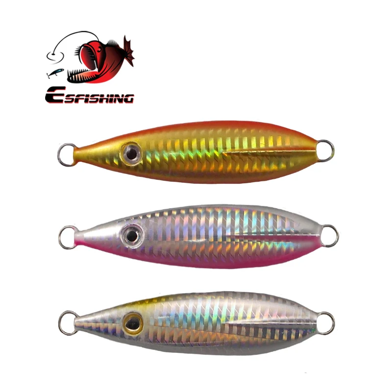 ESFISHING блесна 60 г золотистая/Серебристая рыболовная снасть ложка рыба