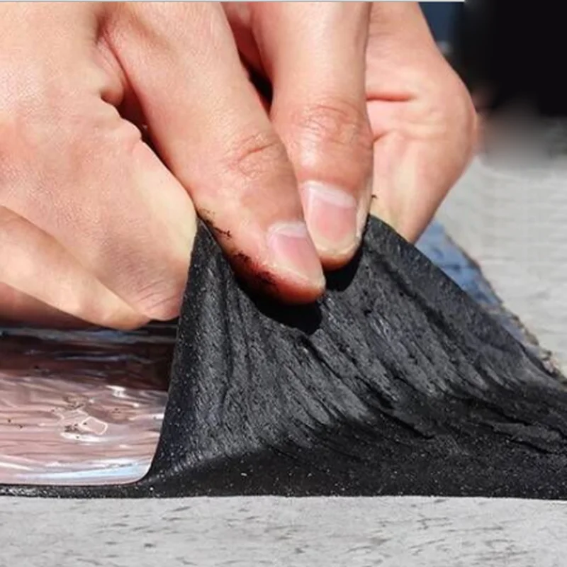 

Aluminum Foil Butyl Rubber Tape Adhesive Sealing Best for RV Roof Marine Repair
