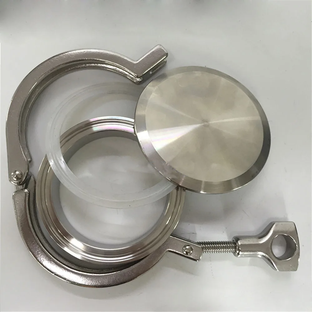 

Ferrule OD Sanitary Stainless Steel 304 Tri Clamp Ferrule End Cap Tri Clamp Silicon Gasket 102/108/133/159/219/254/273/305/325mm