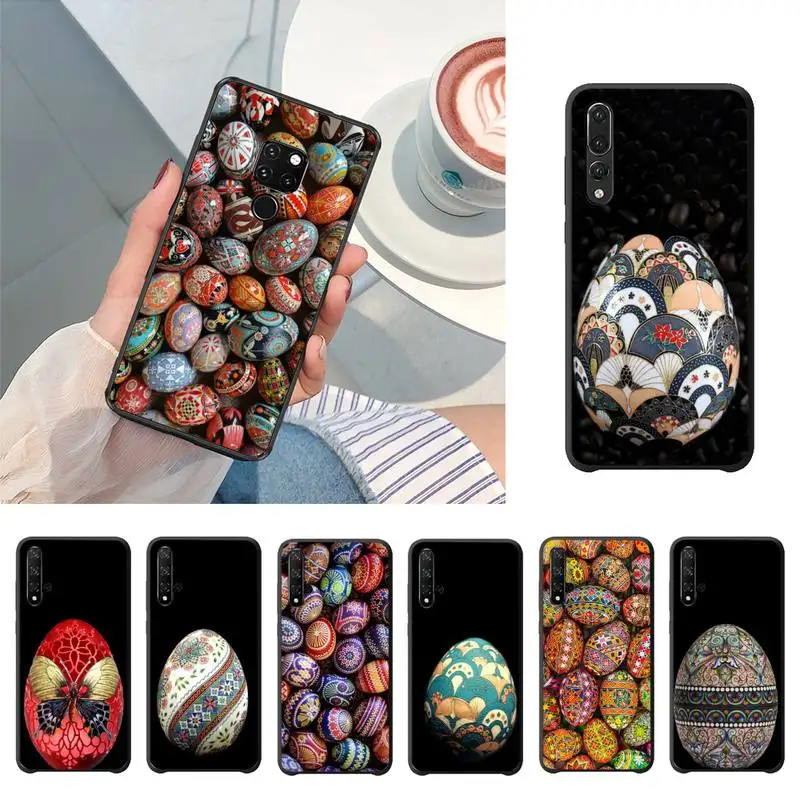 Чехол для телефона с русскими пасхальными яйцами Huawei P20 P30 P10 lite P20Pro PSmart Y7 Y6 Prime Mate20