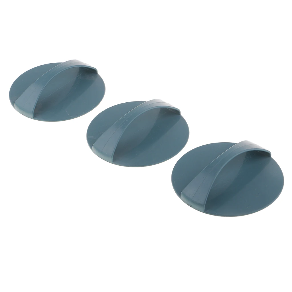 

Plastic Green Solid Concave Convex Surface Round Plate With Handle For Wood Printing Art