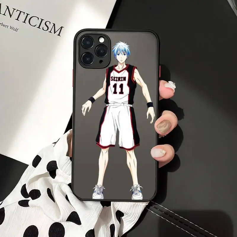 

Kuroko No Basket Phone Case matte transparent For iphone 7 8 11 12 plus mini x xs xr pro max cover