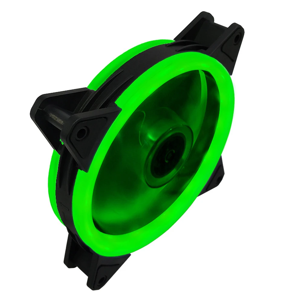 Вентилятор охлаждения светодиодный вентилятор RGB 120 мм 12 см DC 12V бесщеточный