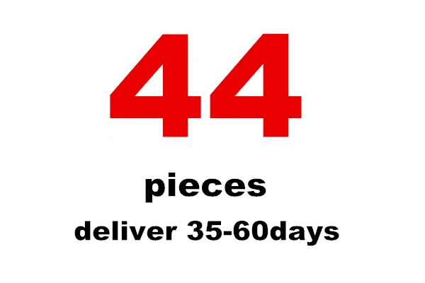 44pcs 32 36 40 44 48 штук напольный ковер, напольный настил, карбонизированная древесина - Цвет: 44pcs