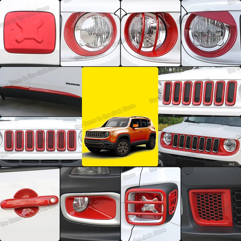 Lsrtw2017 АБС пластик автомобильный передняя решетка чистая туман светильник